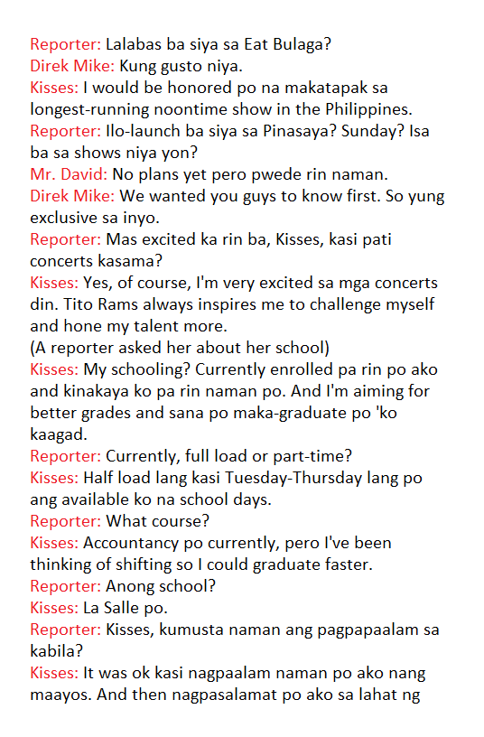 KCollins_T's tweet photo. [Transcript] Interview with Kisses Delavin, Triple A's newest artist

Source: https://t.co/viM05GEsKj

Congratulations KISSES!
#KissesDelavin 
@KissesDelavin https://t.co/Mlrd5zDKch