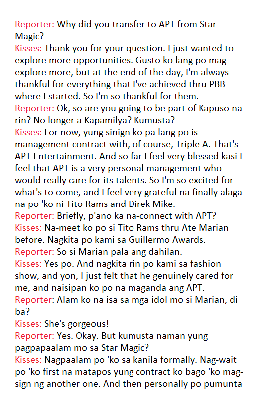 KCollins_T's tweet photo. [Transcript] Interview with Kisses Delavin, Triple A's newest artist

Source: https://t.co/viM05GEsKj

Congratulations KISSES!
#KissesDelavin 
@KissesDelavin https://t.co/Mlrd5zDKch