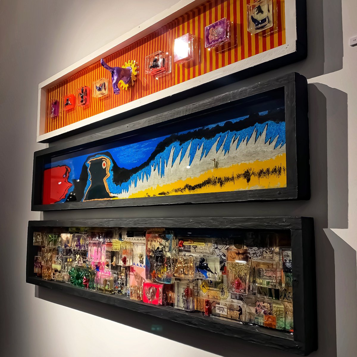 G_BALLER03's tweet photo. クロムハーツ銀座で行われた
JOE FOTI MINICHAMBERSのジョーフォティ展示会へ‼️

1点物のフォティ人形や絵が沢山有りましたが、殆どが売切れ💦
何度か参加してますが、今回も良かったです✨

#chromehearts #joefoti #foti #フォティ展示会 #クロムハーツ展示会 #クロムハーツ #クロムハーツフォティ https://t.co/mssG1JQCwD