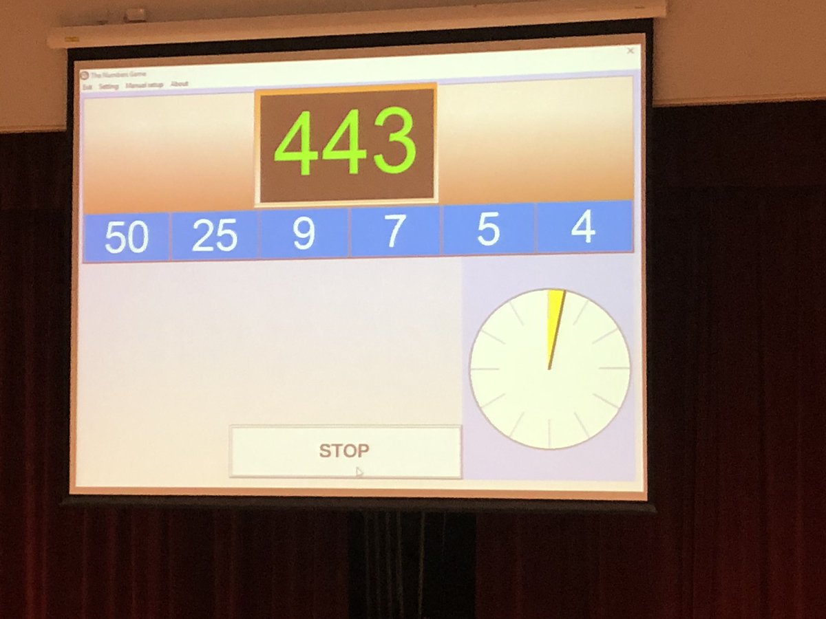 sshs_maths's tweet photo. And Dylan B is the CHAMPION!!! A fantastic final with 4 worthy finalists. Well done to all of s1 for their participation and making today a great final. @Ststephenshs #S1 #Countdownfinal #weheartmaths https://t.co/IsXlHmbIdT