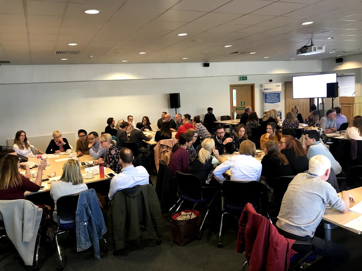 NHSGIRFT's tweet photo. A fantastic morning so far at our #NENCY stroke event - thank you to all of the trusts who battled the weather conditions to get here - an amazing turnout! https://t.co/VDLYgOoBCc