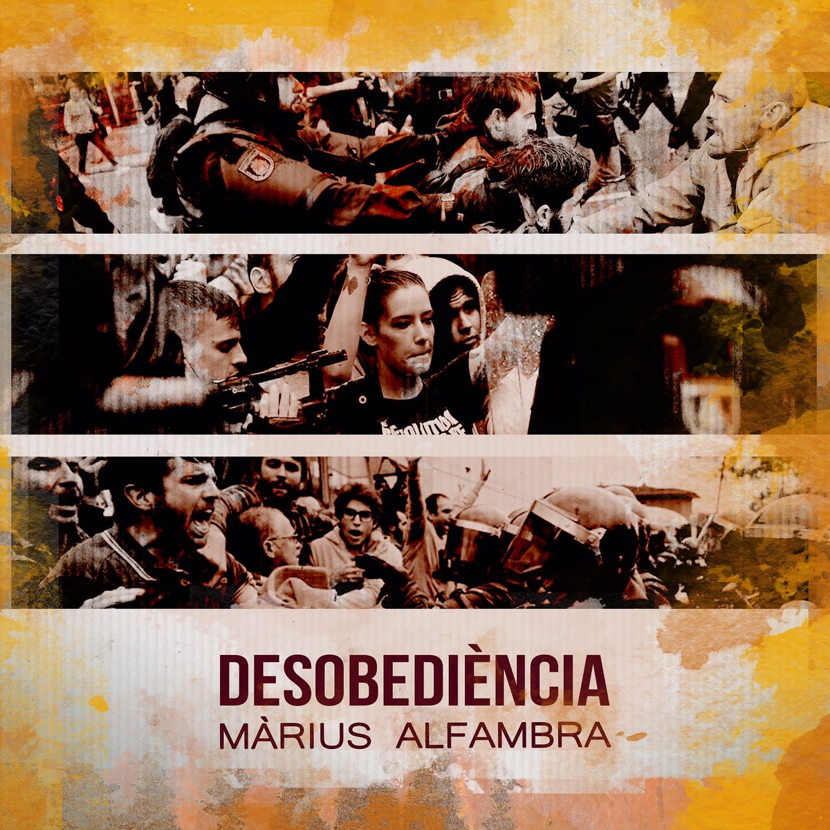 Marius_Alfambra's tweet photo. 'Desobediència' ja és a totes les plataformes digitals. És un cant de resistència per a totes aquelles persones que han perdut la por a canviar-ho tot. Ens veiem als carrers! https://t.co/TuyghvaeYE https://t.co/ZzbCWGzsEu