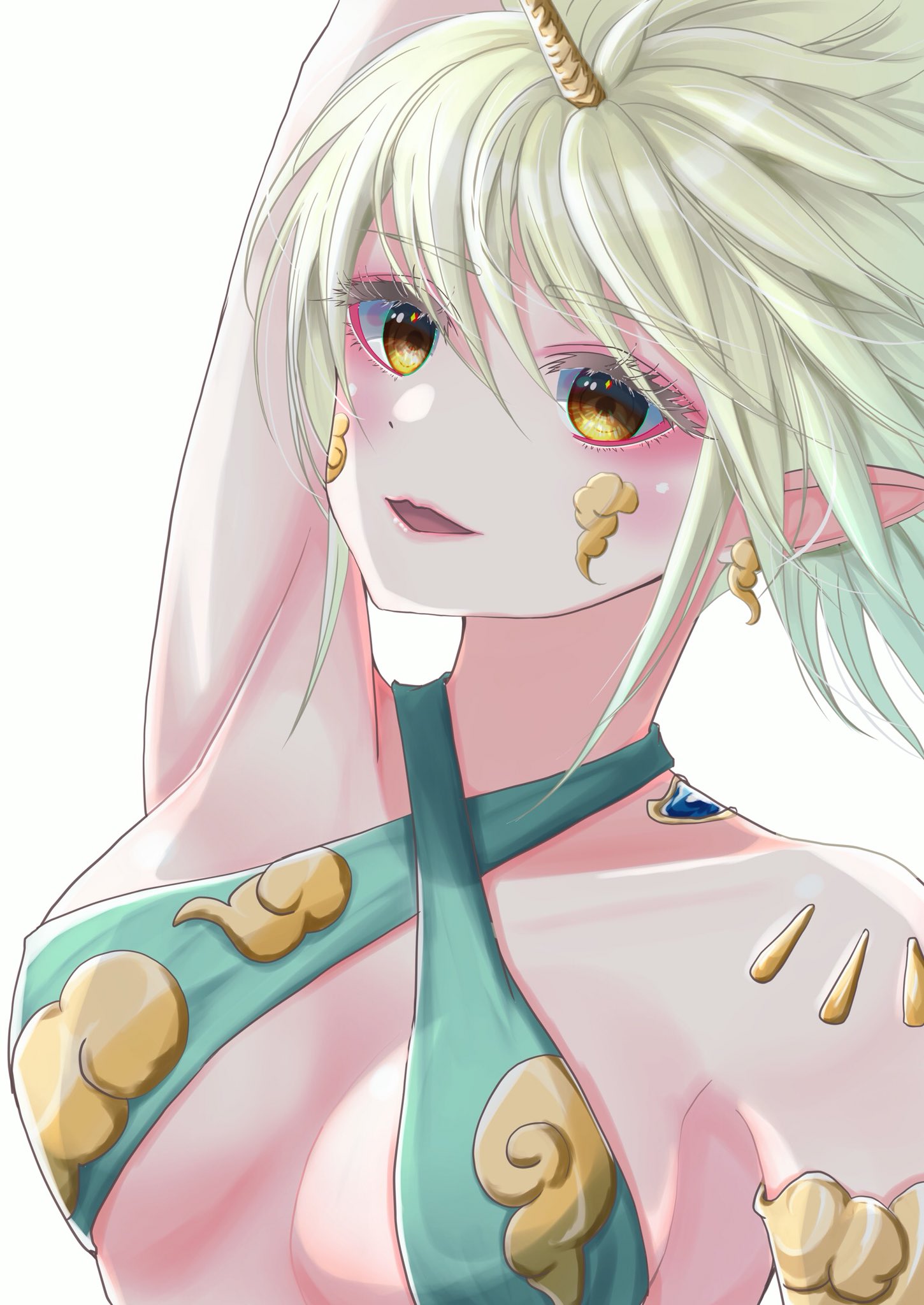 ハドロロ パズドラの水着風神描きました T Co 4xxayb4hsf Twitter