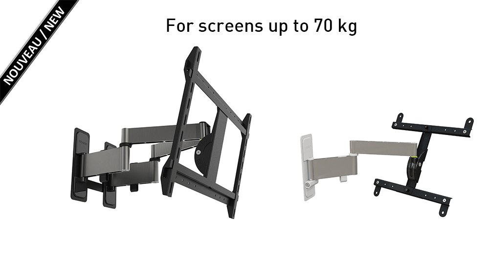 erardpro's tweet photo. New in #EXO family : #EXOXXL. With its large wall plate, this tilting and swiveling wall mount can support very large screens up to 70kg. 

Discover EXO XXL in video
https://t.co/JM5ZmO7dhI

To website : https://t.co/SRZ3uk8ek1

#wallmount #avtweeps #largedisplay https://t.co/by6iWnFWVH