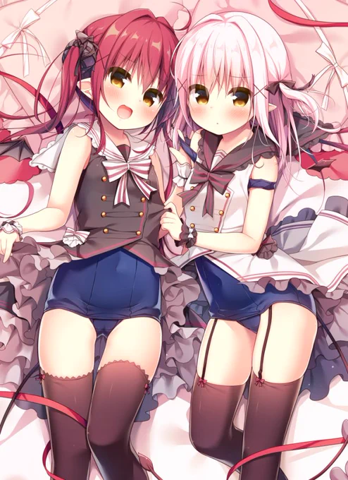 サキュバスちゃん姉妹😈 