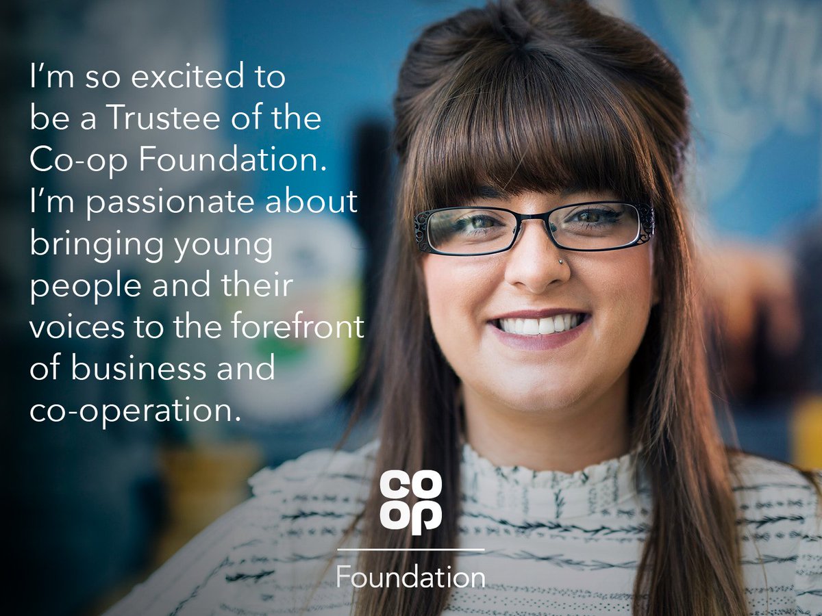 We're excited to have you on board, too! 

Delighted to announce <a href="/McClureLois/">Lois McClure</a> as our new Trustee: bit.ly/2qCJtsE

Young trustees like Lois give charities more diverse voices at the highest level. So glad you're joining us #ValuesInAction
#TrusteesWeek #ItsWhatWeDo
