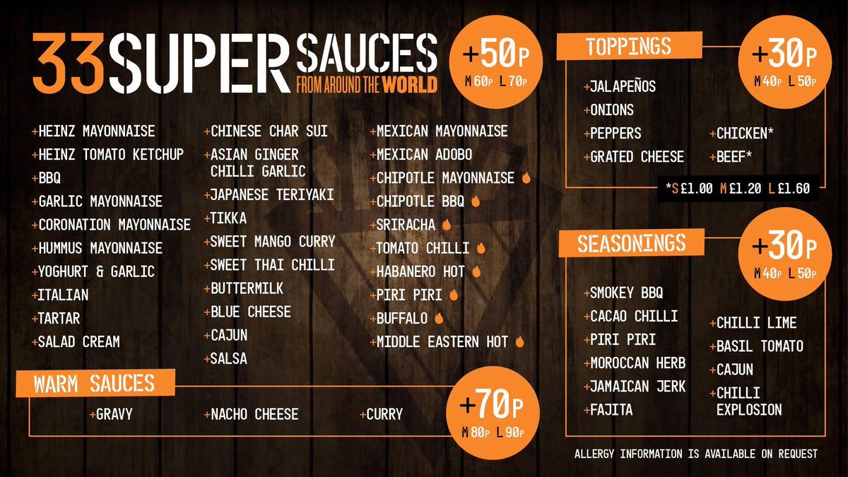 So many delicious options to choose from!