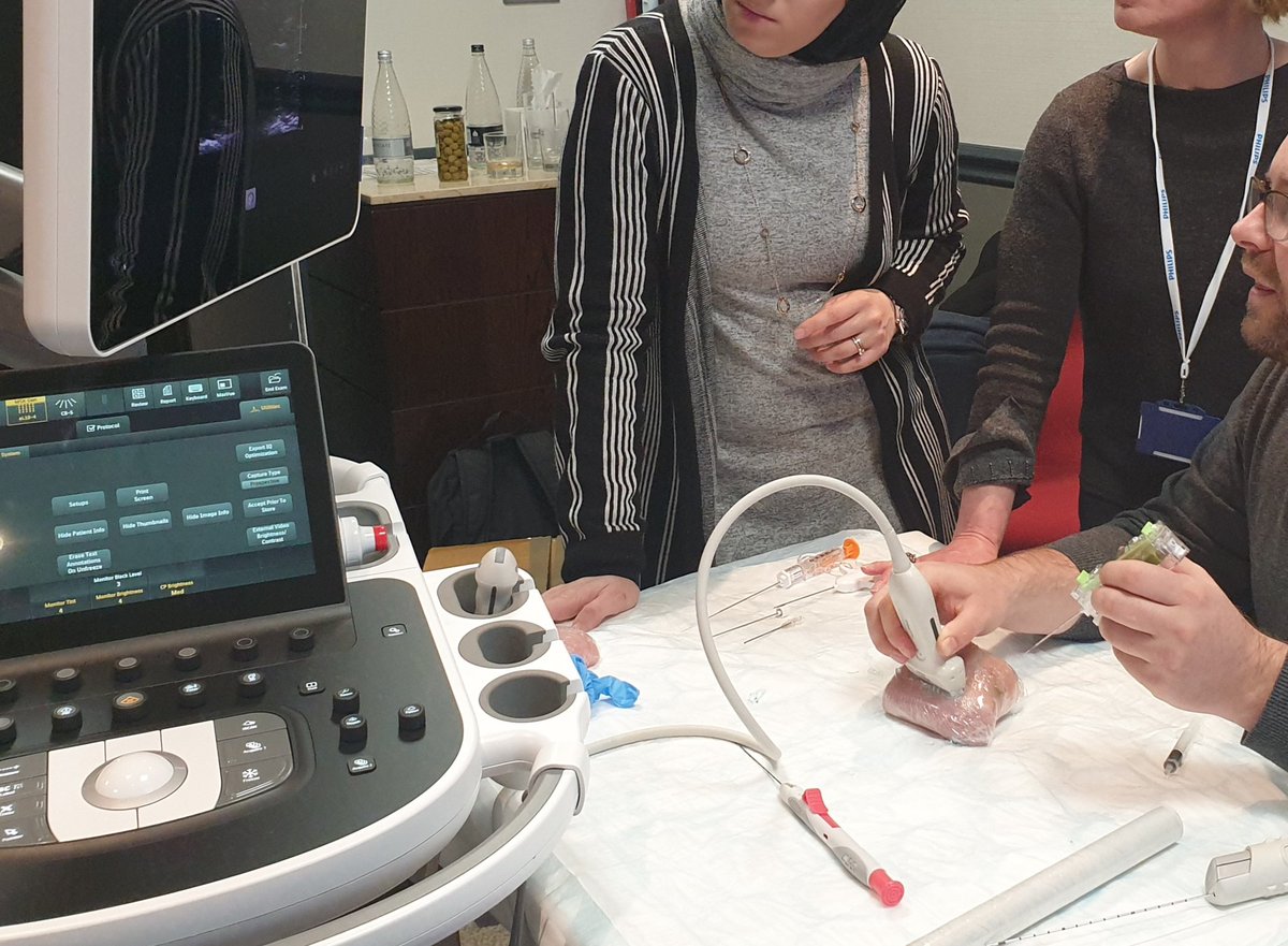 2019Bspr's tweet photo. Radiologists and Radiographers getting hands on in the paediatric interventional session #paedsIR https://t.co/DMIdmw7amG
