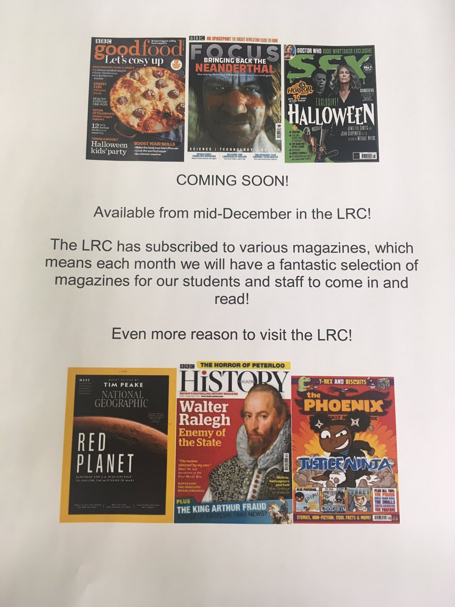 AmershamSchLRC's tweet photo. EXCITING NEWS!! @AmershamDrama @AmershamSchHead @AmershamReading @AmershamEnglish @AmershamSchool_ @AmershamHistory @amershambusent @7Amersham @CouncilAmersham @ https://t.co/2jdM34pCu0