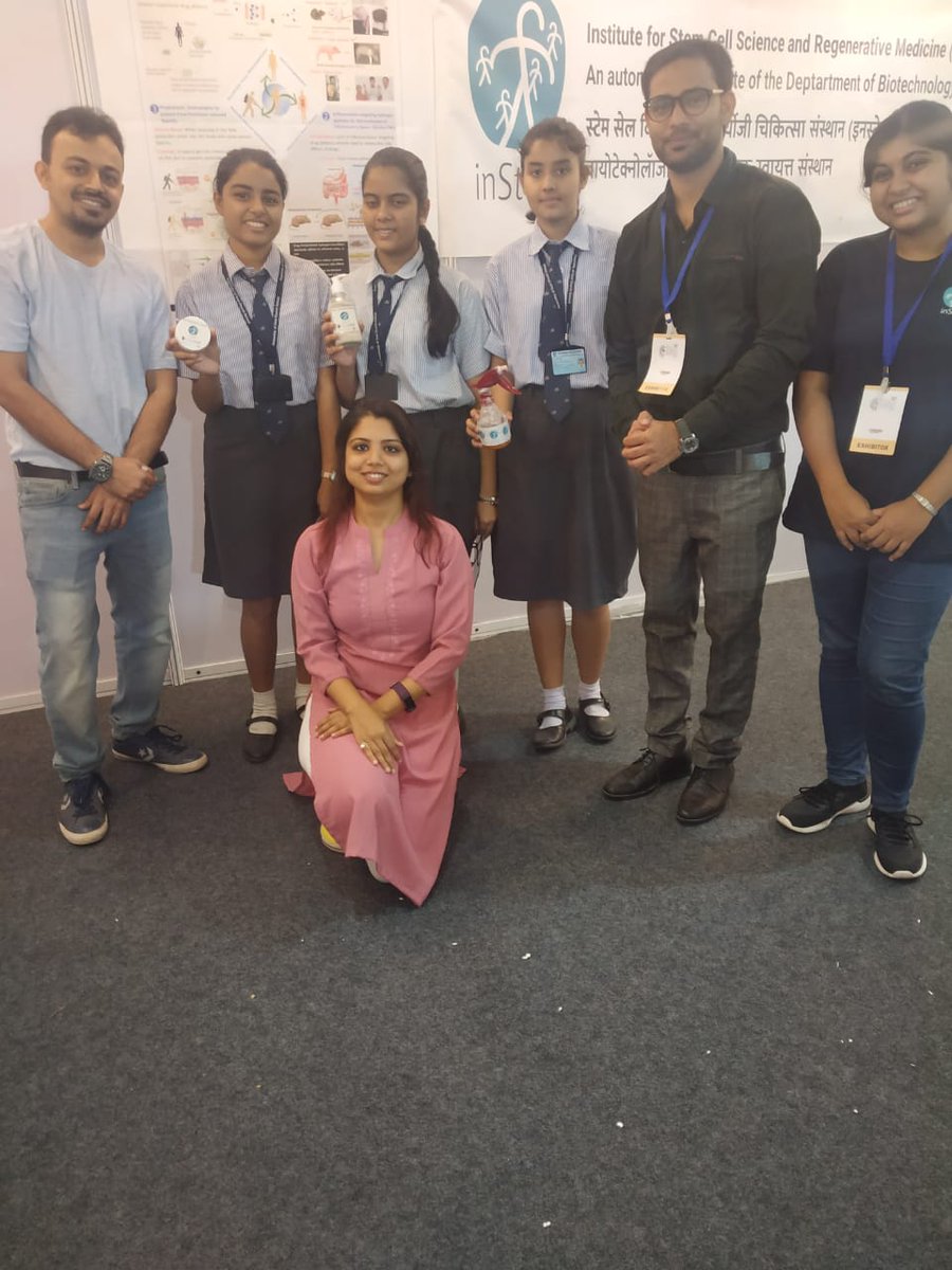 iBRIC-inStem (@dbt_instem) on Twitter photo <a href="/DBTIndia/">Department of Biotechnology</a> <a href="/IndiaDST/">DSTIndia</a> <a href="/iisfofficial/">IISF 2019</a> <a href="/VigyanPrasar/">Vigyan Prasar</a> <a href="/Vibha_india/">Vijnana Bharati</a> <a href="/MoHFW_INDIA/">Ministry of Health</a> <a href="/MinScTechGoI/">Science India</a> <a href="/moesgoi/">MoES GoI</a> <a href="/drharshvardhan/">Dr Harsh Vardhan</a> <a href="/RenuSwarup/">Dr. Renu Swarup</a> A lot of the students who visited our stall at #IISF2019 were very excited to know about the antipesticide cream developed <a href="/pkvemula/">Praveen Kumar Vemula</a>'s lab!
Some of them with our team at the last day of IISF.
<a href="/DBTIndia/">Department of Biotechnology</a> <a href="/IndiaDST/">DSTIndia</a> <a href="/iisfofficial/">IISF 2019</a>
#science #sciencefestival <a href="/DBTIndia/">Department of Biotechnology</a> <a href="/IndiaDST/">DSTIndia</a> <a href="/iisfofficial/">IISF 2019</a> <a href="/VigyanPrasar/">Vigyan Prasar</a> <a href="/Vibha_india/">Vijnana Bharati</a> <a href="/MoHFW_INDIA/">Ministry of Health</a> <a href="/MinScTechGoI/">Science India</a> <a href="/moesgoi/">MoES GoI</a> <a href="/drharshvardhan/">Dr Harsh Vardhan</a> <a href="/RenuSwarup/">Dr. Renu Swarup</a> A lot of the students who visited our stall at #IISF2019 were very excited to know about the antipesticide cream developed <a href="/pkvemula/">Praveen Kumar Vemula</a>'s lab!
Some of them with our team at the last day of IISF.
<a href="/DBTIndia/">Department of Biotechnology</a> <a href="/IndiaDST/">DSTIndia</a> <a href="/iisfofficial/">IISF 2019</a>
#science #sciencefestival