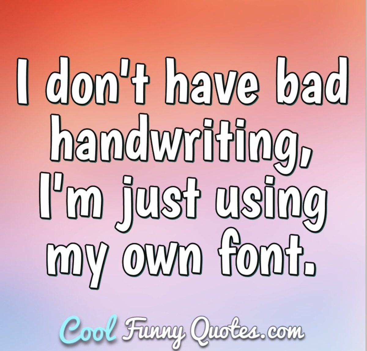 writeupyourst's tweet image. I don&apos;t have bad handwriting I&apos;m just using my own font #FridayThoughts #fun #creativewriting