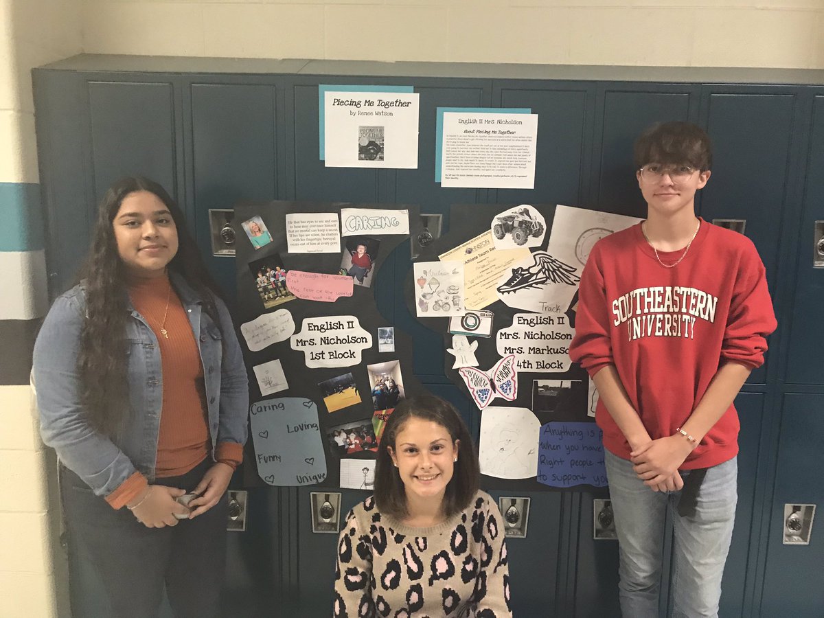 Room 236 (@westjroom236) on Twitter photo Puzzle piece collage representing the unique identities of each of my students in my 1st & 4th Block Eng II classes! We read “Piecing Me Together” by Renee Watson and got the idea from our novel! #westjrocks <a href="/WjhsNc/">West Johnston High School</a> <a href="/H_Markuson/">Heather Markuson</a> <a href="/jenwswartz/">Jennifer Swartz, EdD</a> Puzzle piece collage representing the unique identities of each of my students in my 1st & 4th Block Eng II classes! We read “Piecing Me Together” by Renee Watson and got the idea from our novel! #westjrocks <a href="/WjhsNc/">West Johnston High School</a> <a href="/H_Markuson/">Heather Markuson</a> <a href="/jenwswartz/">Jennifer Swartz, EdD</a>