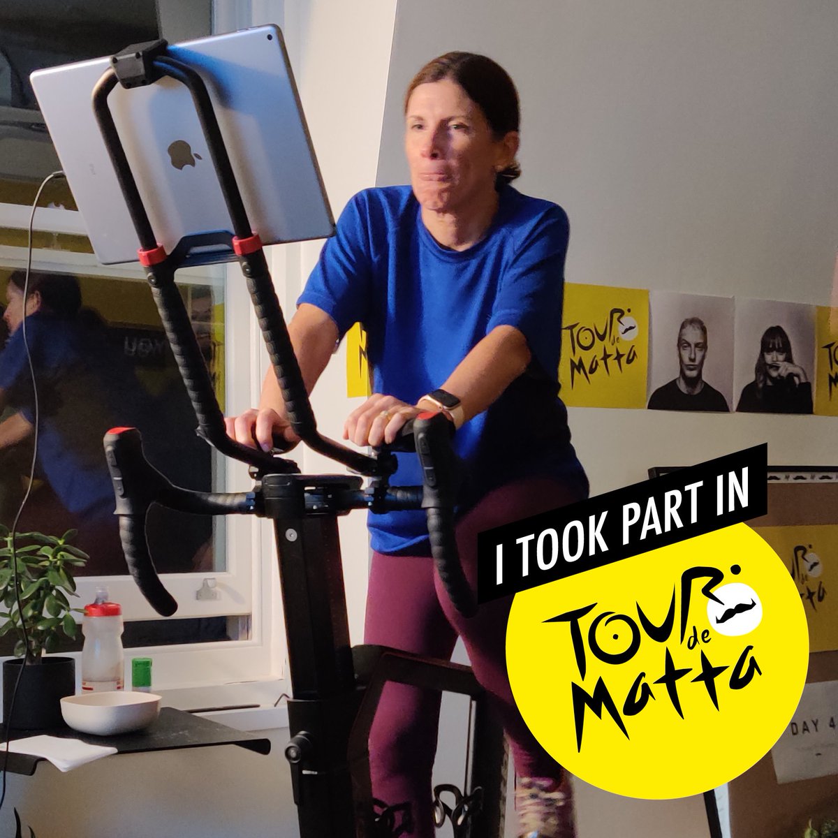 jump_design's tweet photo. Lee, Kate & Russy M leapt at the chance to slip into lycra and visit our friends @makeitmatta who are brilliantly raising money for #Movember riding a bike non stop for 5 days! (YES 5 DAYS!)
Please donate:
Tour de MATTA:https://t.co/CzXiDo6Q8v
#tourdematta https://t.co/pO2wLDv6G0