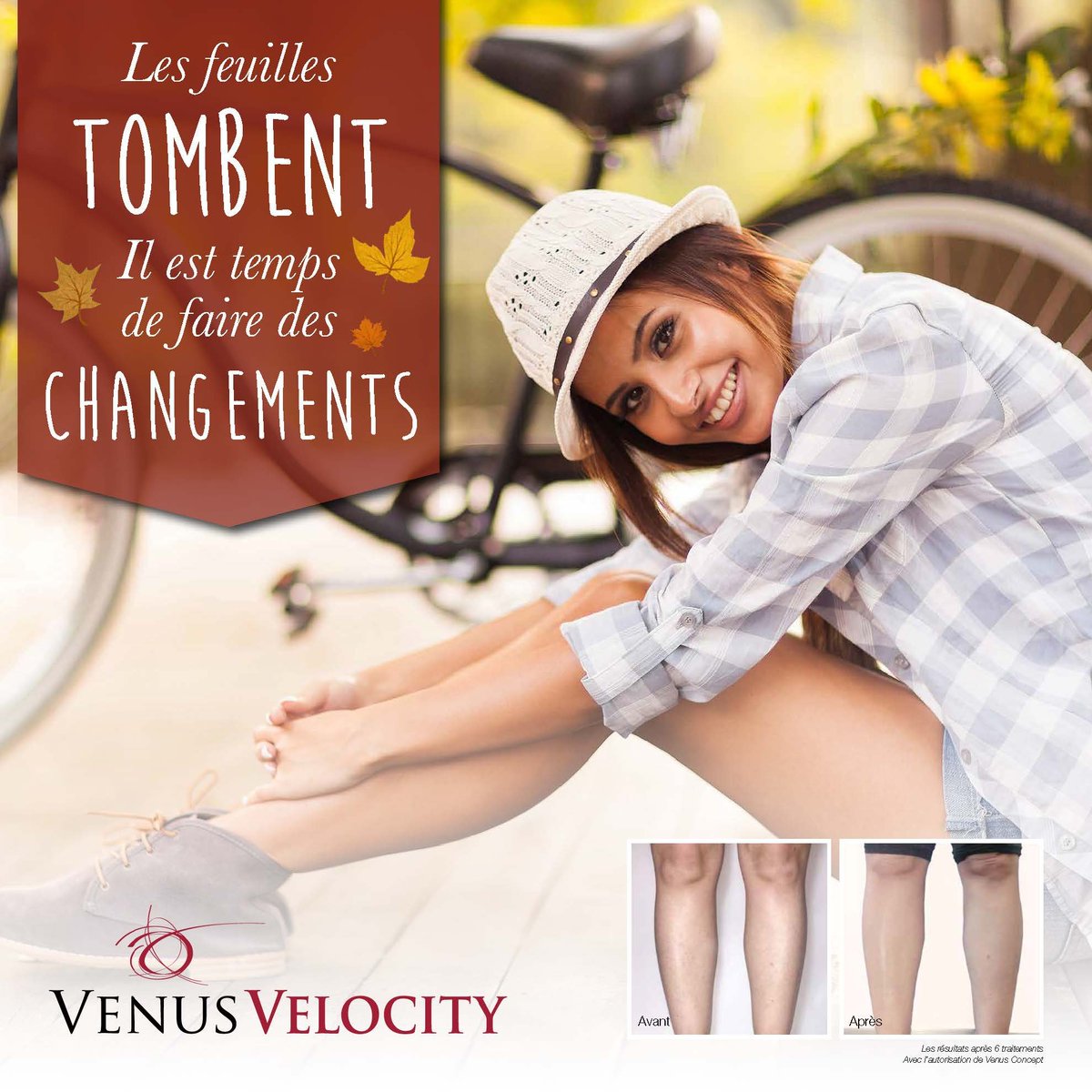 ▶️ Epilation au laser : c'est la bonne période !
L'automne et l'hiver sont les saisons idéales pour un traitement d'épilation au laser. #venusvelocity #venusconcept #laser #epilation #jambes #bras #dos #ventre #aisselles #corps #diode #diodelaser