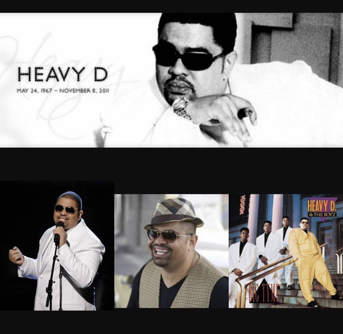 WindowsofHipHop's tweet photo. You will never be forgotten Dwight! The hip hop community lost you 8 years ago today and still missing you. #HeavyD #MountVernon #NY #legend  #HipHop #Iamamember #WindowsofHipHop #HeavyDandtheBoys https://t.co/G0HzHD1t1S
