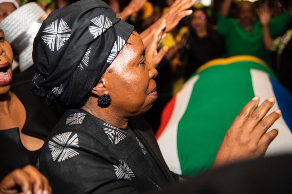 MYANC's tweet photo. Provincial Official Funeral Service of the late Cde Thuliswa Nkabinde-Khawe at the Vereeniging City Hall.  

#RIPThuli https://t.co/iHrIiBU0b5