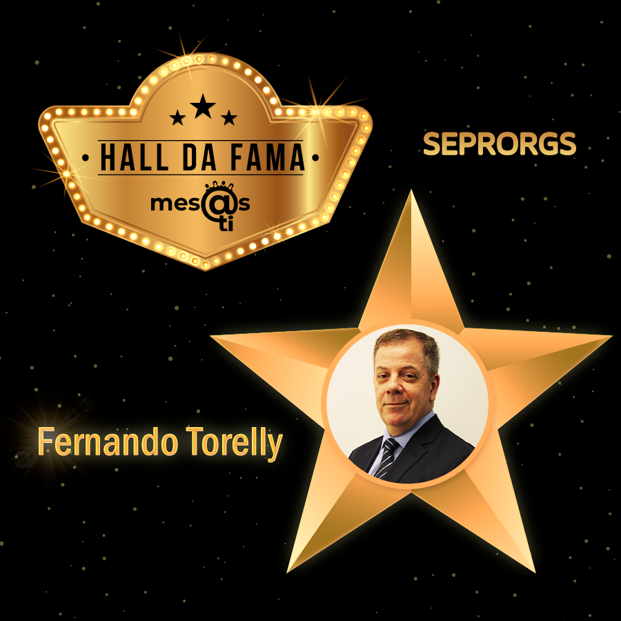 SEPRORGS's tweet photo. Uma autoridade nacional quando se trata de saúde, Fernando Torelly trouxe todo seu know-how e sua percepção de como a inovação pode transformar este setor ao #MesasTI.
Lugar reservado no Hall da Fama do Mesas!
#SEPRORGS #MesasTI #HalldaFamaMesasTI https://t.co/Lvk7Avw6V9