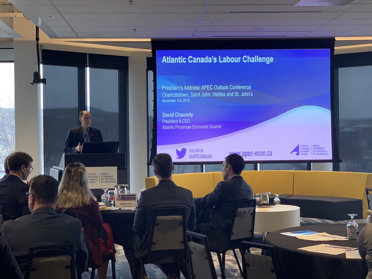 atl_econcouncil's tweet photo. Labour markets have changed from trying to find jobs for people to trying to find people for jobs. - David Chaundy #APECOutlook https://t.co/olDoBHtHCq