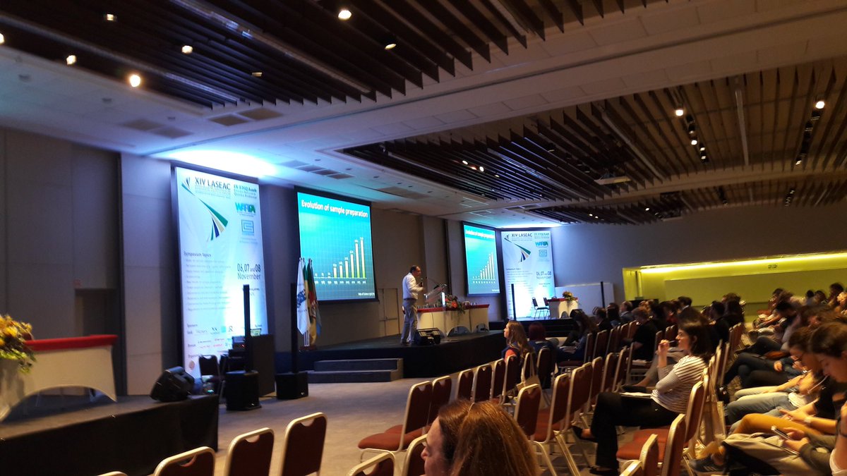 mmdeflima's tweet photo. Professor Pablo Richter @Prichterd from @uchile presenting "Diferentes dispositivos usados en #microextracción con disco rotatorio para #contaminantes #emergentes y #compuestos #disruptores #endocrinos"

at #LASEAC
#XIVLASEAC #LASEAC2019
#IXENQAmb #ENQAmb2019
#XIIWARPA #WARPA2019 https://t.co/9fuvw65k52