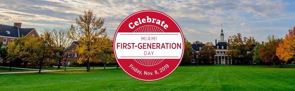 miamiuniversity's tweet image. Today is National First-Generation College Celebration Day! We honor our 3,144+ first-gen students with events across campus. 

Learn more about the #MiamiOHFirstGen initiative and today's events: MiamiOH.edu/FirstGen.

#CelebrateFirstGen #FirstGenFriday