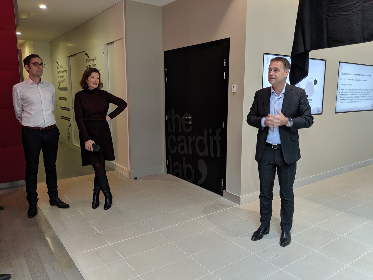 "L'#innovation ne viendra que de l'exploration. Il faut voir ce qu'il se passe à l'extérieur de l'entreprise" rappelle <a href="/RenaudDumora/">Renaud Dumora</a> <a href="/bnpp_cardif/">BNP Paribas Cardif</a> #CardifLab