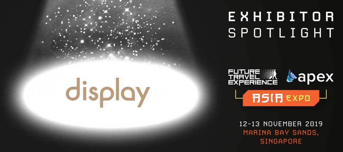 FutureTravelX's tweet photo. NEW EXHIBITOR SPOTLIGHT! @DisplayIfe 
Display Interactive is +10 years of experience corporation that leveraged long-standing relationships with major airlines to apply expertise...read more: https://t.co/6ueQqcdYl4

BOOK YOUR TICKETS NOW! https://t.co/FnOu5Lzvbu #FTEASIA https://t.co/Elm5ICXuKC