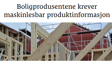 Tommel opp til #Boligprodusentene som ser viktigheten av strukturerte, maskinlesbare data og tar det store steget mot den heldigitale fremtiden! shorturl.at/imwL3 

#DataTemplates #byggenæring #digitalisering