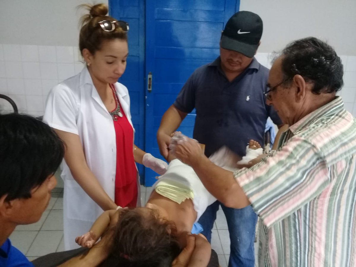 BRIGADA MÉDICA LA PAZ tweet media