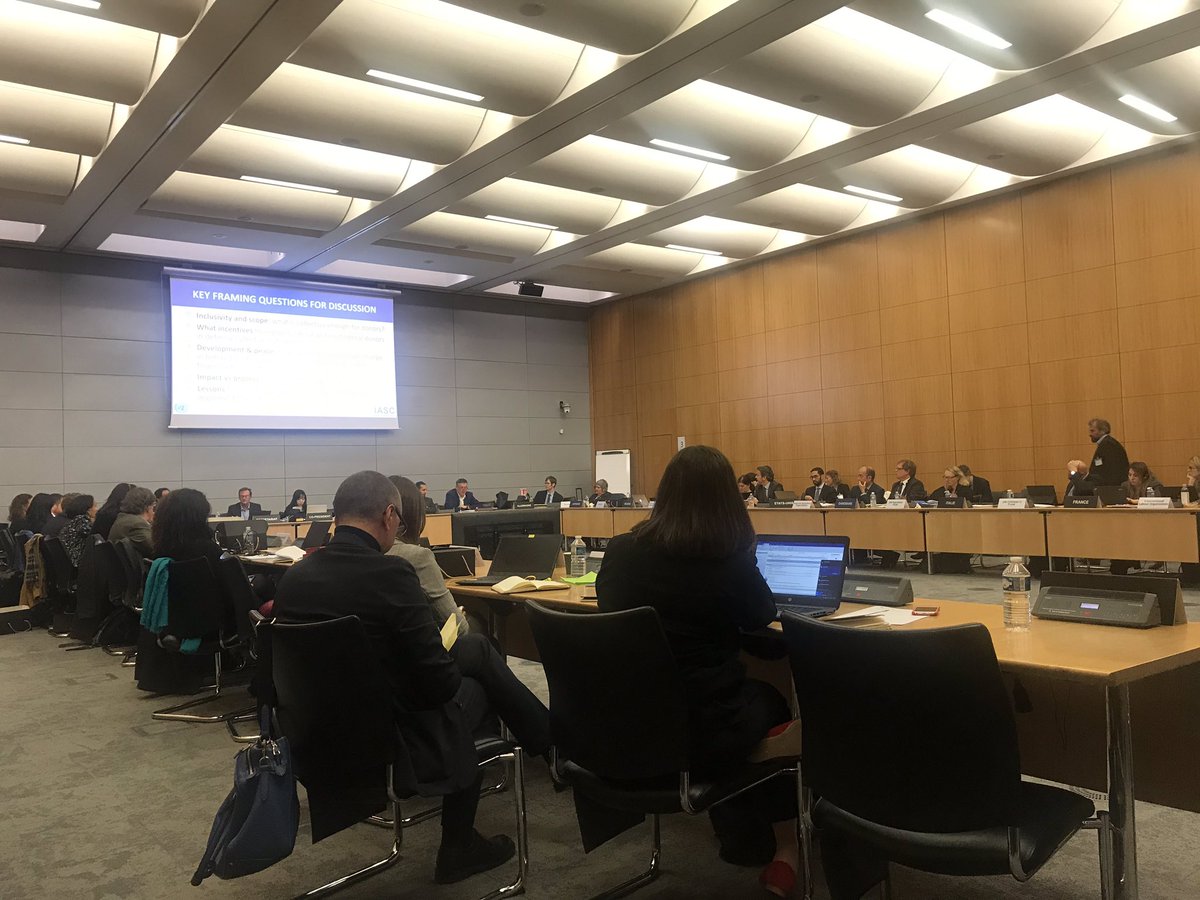 Greetings from <a href="/oecd/">OECD ➡️ Better Policies for Better Lives</a> INCAF #IASC workshop on the #HDPNexus - what next for transforming policy into action? From joined-up assessments&amp;planning to results &amp; behavioural/cultural change will be vital. <a href="/devinitorg/">Development Initiatives (DI)</a>