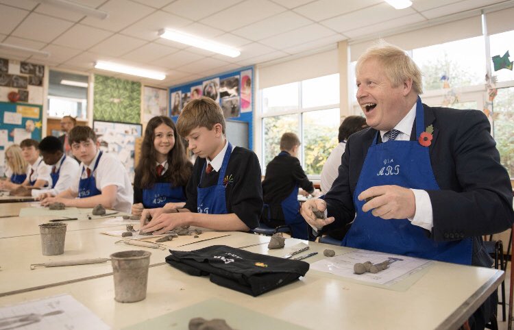 ThePoke's tweet photo. “Boris, what were you told not to do?”
“Eat any of my clay”
“And what have you done?”
“Eaten some of my clay.” https://t.co/AqIvxzeOsZ