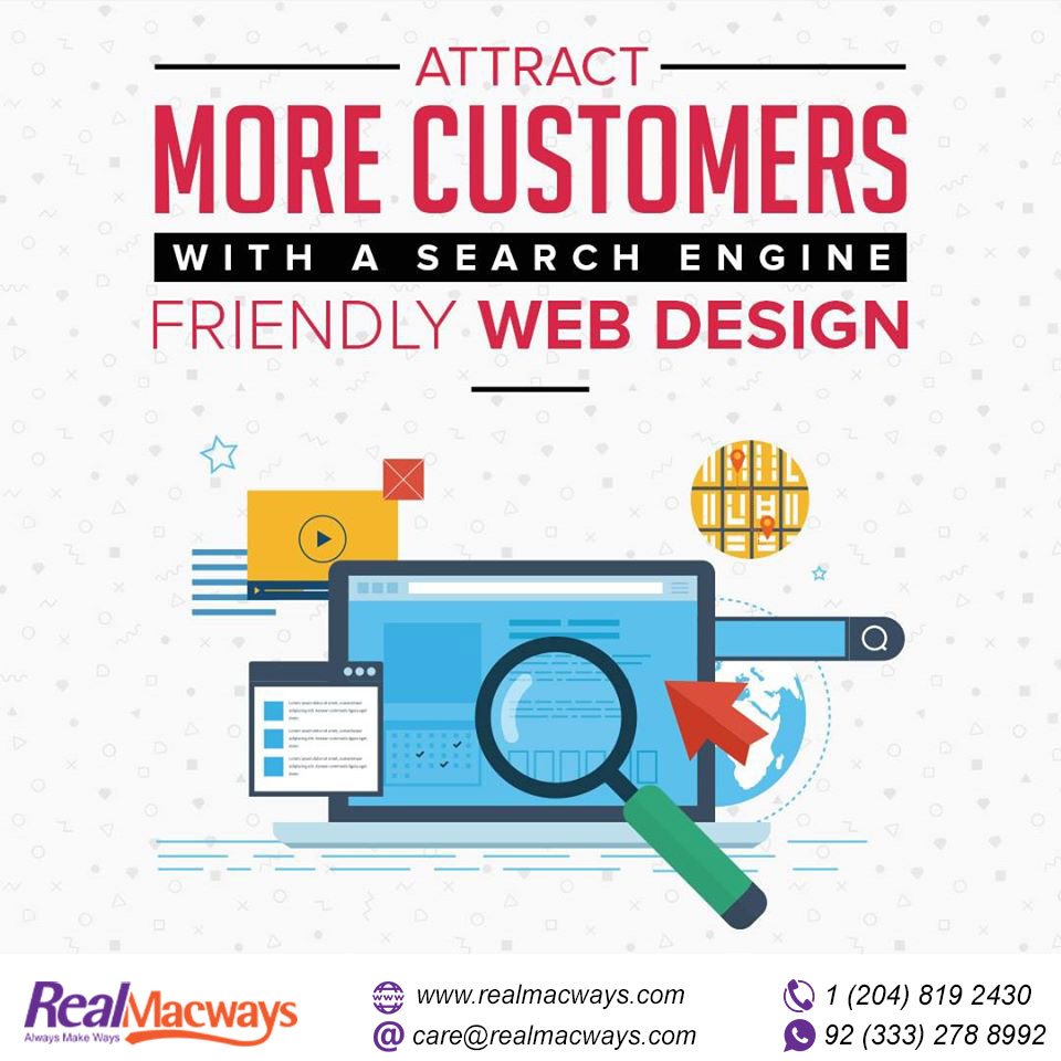 A search engine friendly website is critical for all online businesses to thrive in today’s digital world.

Get your website designed today with RealMacways: t.ly/VXZmM

#OnlineBusiness #SearchEngine #Websites #WebDesign #Solutions #RealMacways
