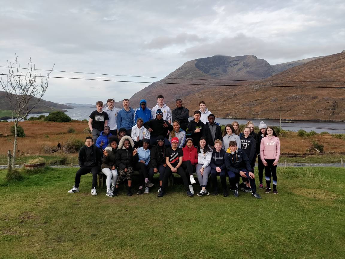 rscavan's tweet photo. TYs facing some of their fears in the high ropes and giant swing activities in their last few activities of the week. A huge well done to everyone who took part and a massive thank you to Killary Adventure Centre &amp; its staff for their hospitality and care. #TY2019-20 https://t.co/FsCdu3tjLo