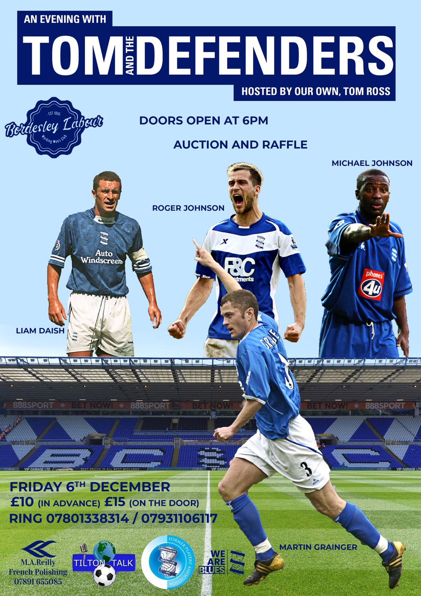 the winner of our tickets is @treetoppalace86 please dm us congratulations 🎉🎉🎉🎉 we will run this for the next few home games 
Don’t forget tickets to our defenders night are still on sale #bcfc #kro #TheBordesleyWay #giveaway