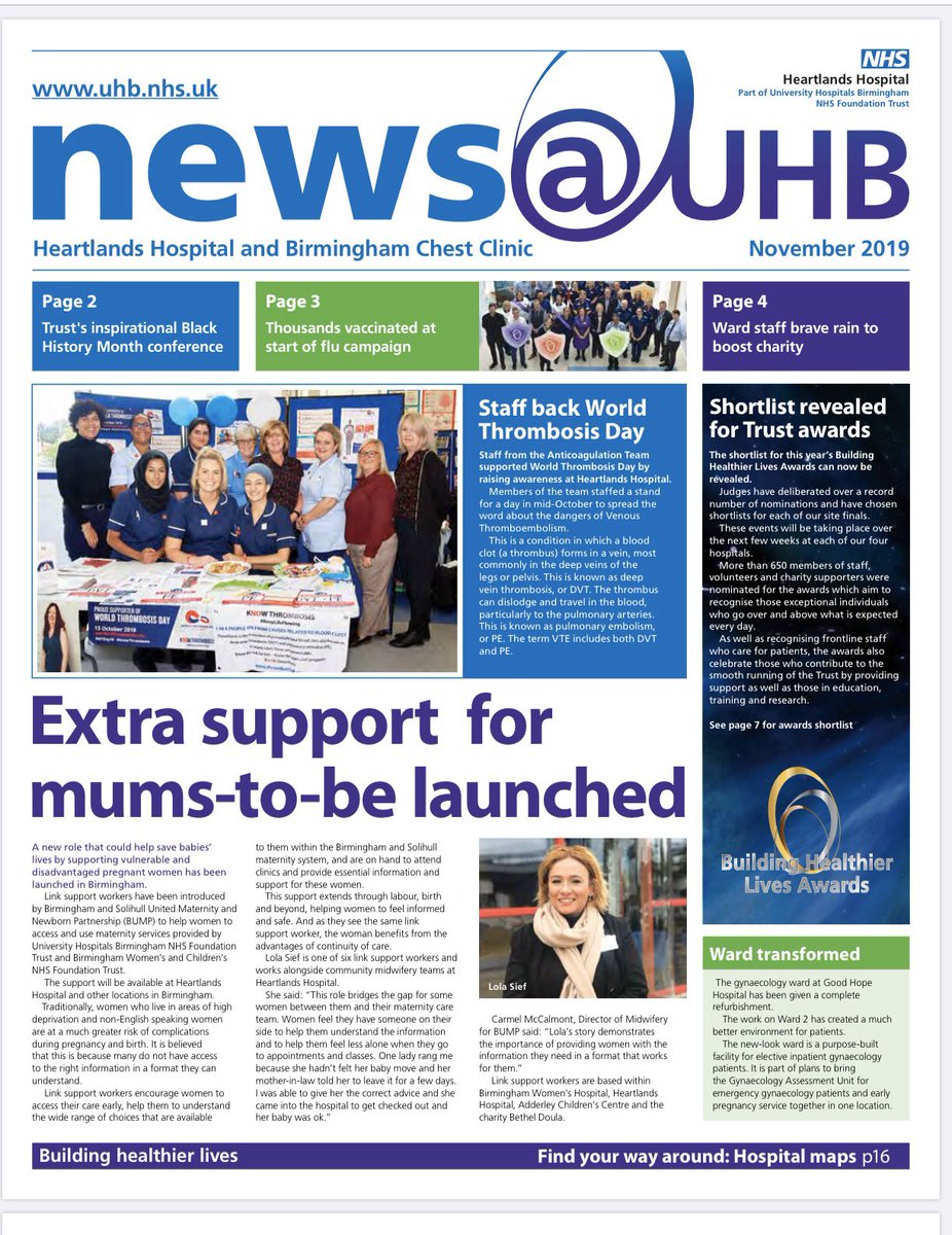 Bump (@project_bump) on Twitter photo Don’t miss this month’s #news@uhb Heartlands’ edition for the story of Lola and the link support workers:
uhb.nhs.uk/Downloads/pdf/…
<a href="/uhbtrust/">University Hospitals Birmingham</a> @HeartlandsUHB <a href="/SamanthaBusby8/">Samantha Busby</a> <a href="/DrHoM_Carmel/">Carmel McC MBE</a> <a href="/demelbourne/">David Melbourne</a> @stalleygreen <a href="/talbot_alison/">alison talbot</a> @orton1965 Don’t miss this month’s #news@uhb Heartlands’ edition for the story of Lola and the link support workers:
uhb.nhs.uk/Downloads/pdf/…
<a href="/uhbtrust/">University Hospitals Birmingham</a> @HeartlandsUHB <a href="/SamanthaBusby8/">Samantha Busby</a> <a href="/DrHoM_Carmel/">Carmel McC MBE</a> <a href="/demelbourne/">David Melbourne</a> @stalleygreen <a href="/talbot_alison/">alison talbot</a> @orton1965