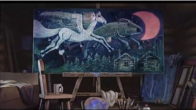 魔女の宅急便 絵描きの女の子の名前はウルスラ 性格 年齢や油絵のモデルについても ネット上の様々な情報を収集する不思議な図書館