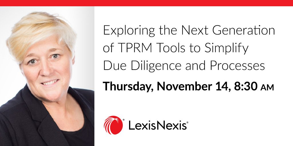 Be sure to connect with risk expert Tracey Boylston at the <a href="/marcusevans/">Marcus Evans Summits</a> TPRM event in NYC next week! bit.ly/2p3qd7w