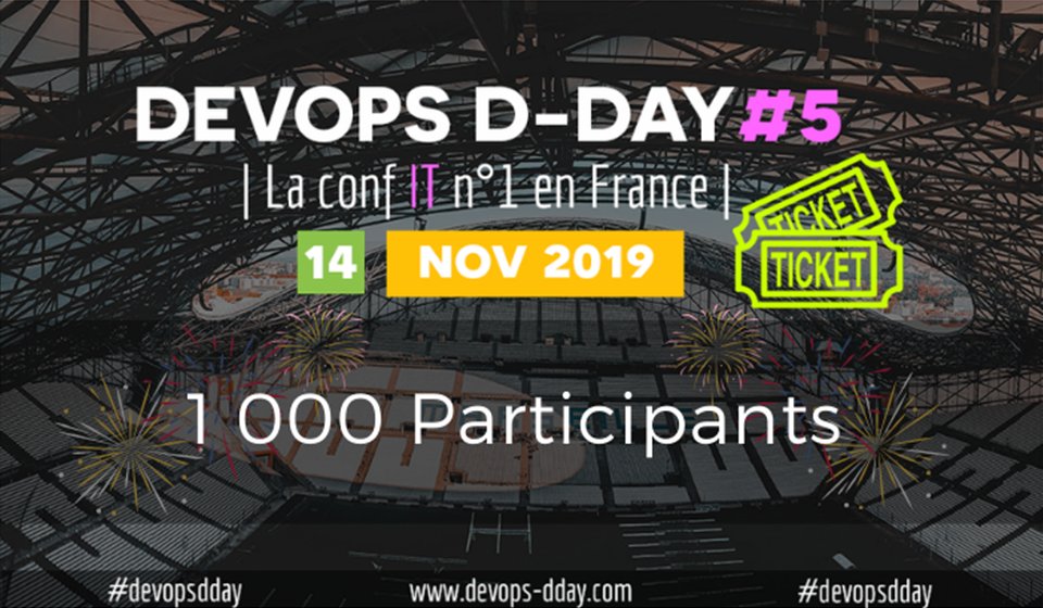 treeptik's tweet photo. 🎊NOUS AVONS ATTEINT LES 1 000 PARTICIPANTS !!! #devopsdday
⏰Les jours passent et la billetterie fuse !! Tout se prépare pour une journée de Conférence #IT exceptionnelle ... Il n'est jamais trop tard pour nous rejoindre : TAKE YOUR TICKET https://t.co/Y86vbeNPjC https://t.co/FRcVE3qpG3