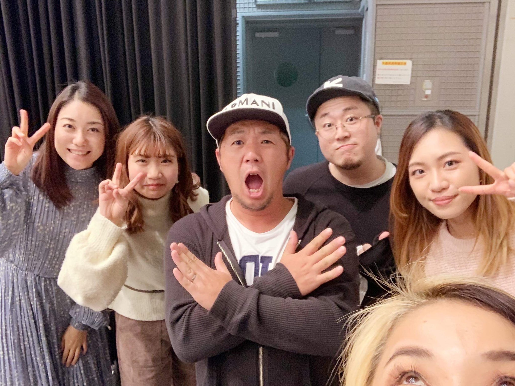 Risena 本日はとあるリハでめちゃうまシンガーの皆さまとご一緒させて頂きました 長丁場疲れた ありがとうございました そしてお疲れ様でした 渡部沙智子 さん 麦野優衣 さん 中田桃花 さん オオノ リュータロー さん 神田陽太 さん