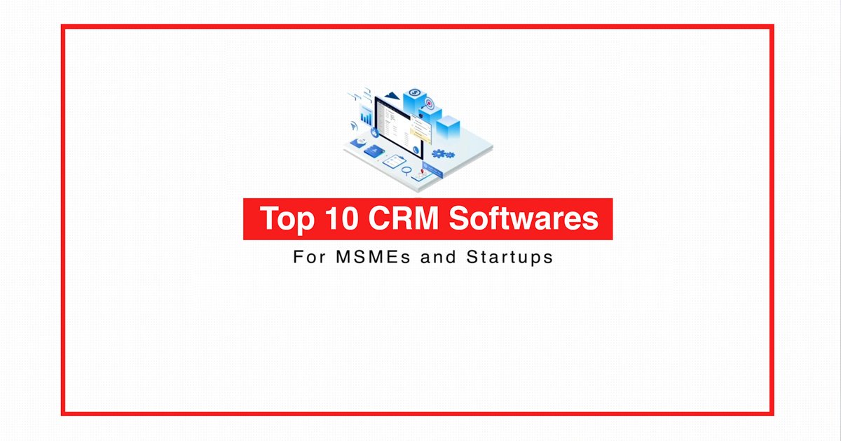 smefutures's tweet image. In the process of building a deeper relationship with your customers, #CRMsoftwares can be a great #tool. Check out #Top10 #CRM #softwares to facilitate your #marketing &amp;amp; #sales processes.

: youtu.be/PqkUMlF0Qd8

#MSME #SME #marketingstrategy #smallbusiness #startup