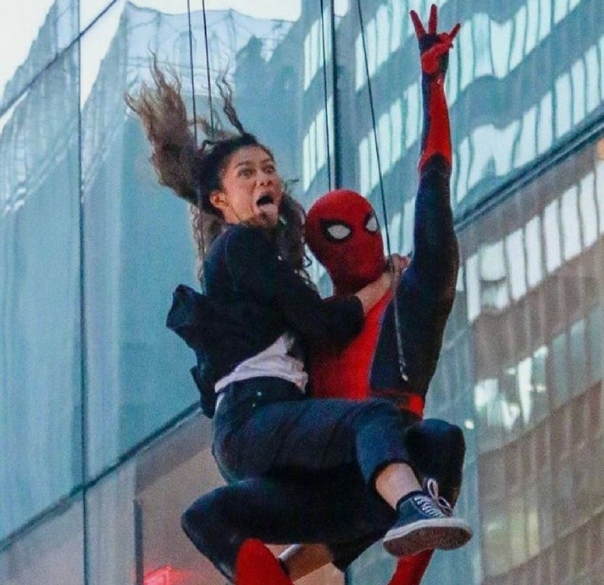 スパイダーマン トム・ホランド & ゼンデイヤ 直筆サイン入り写真 保証