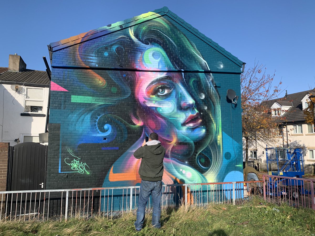 danieldaviesRPL's tweet image. Latest #StreetArt in our #RockpointLeisure #VictoriaQuarter #NewBrighton by the amazing @mrcenzgraffiti - positioned right next to an abandoned kids play area owned by @WirralCouncil but left to rot. @imaginewirral @Visit_Wirral @Wirral_Chamber @UKHofficial @CGA_insights @B_K_W