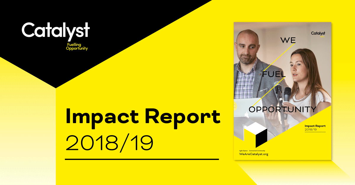 CatalystNI_'s tweet photo. This week we launched our Impact Report 2018/19 which looks back at the highlights of the past year for Catalyst. Click here to read: https://t.co/7uknd6qoI3 https://t.co/hNvtZ0St0m