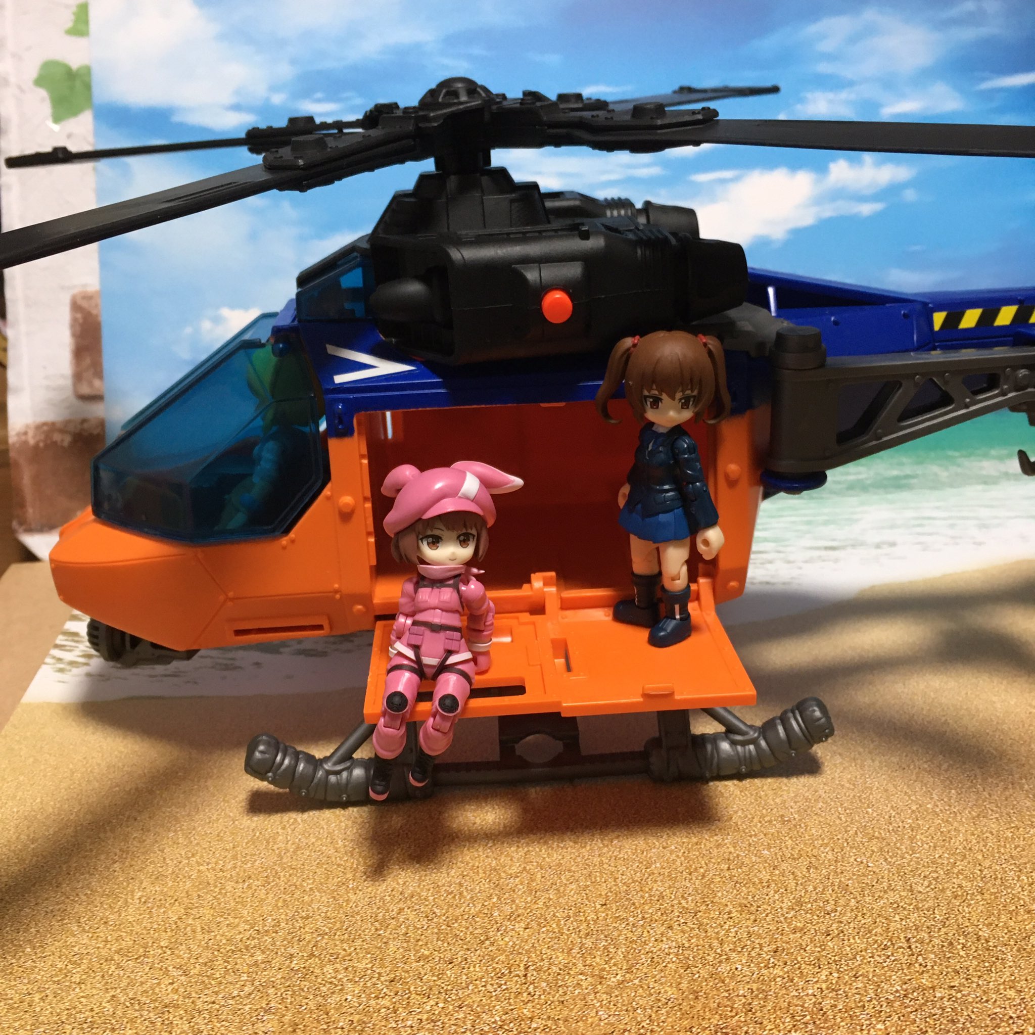 True Heroes トゥルーヒーローズ ヘリ・車・フィギュア・小物