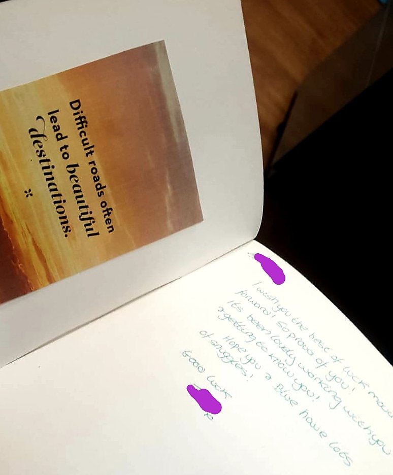 mymindfeed's tweet image. Our fab leaving books given to every young person 💜 Being in hospital is just one part of the journey, it is so lovely to read personalised messages and positive quotes from staff and peers to support young people being discharged 🙌 #OTWeek2019 #AncoraHouse #CYPMentalHealth