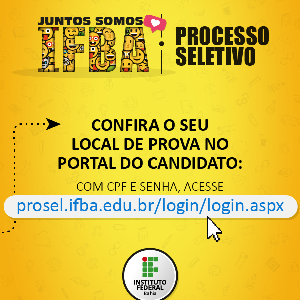 IFBA: Confira o edital para inscrições no Processo Seletivo