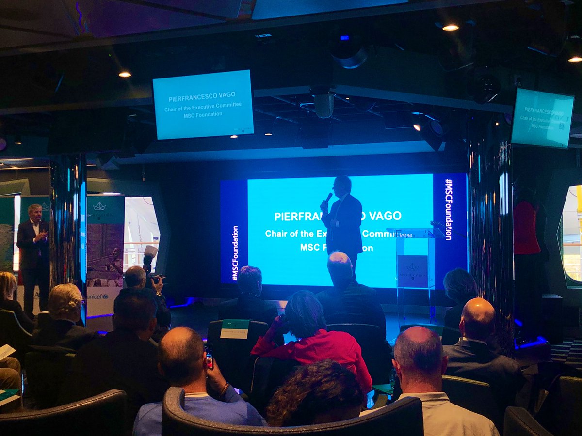 At #MSCCruises, we want to create a better world for future generations which is why today, we are extremely proud to announce the establishment of the #MSCFoundation. <a href="/MSC_Foundation/">MSC Foundation</a> #GreatnessAtSea #MSCGrandiosa #LiveFromMSC mscfoundation.org