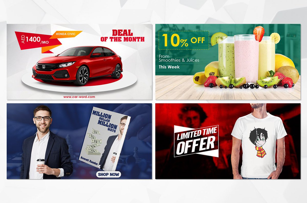 SajanaProDesign's tweet photo. Need Highly Converting Facebook Ads?
Visit us on Fiverr :
https://t.co/5EsIHJQyd3 …

#Facebook #FacebookAds #SocialMedia #BannerAds #HighConvertingAds #BannerDesign #Business #America #FridayMotivation  #FridayThoughts  #design #FacebookMarketing #Fiverr #USA #Design #Instagram https://t.co/bXAiNlIBm1