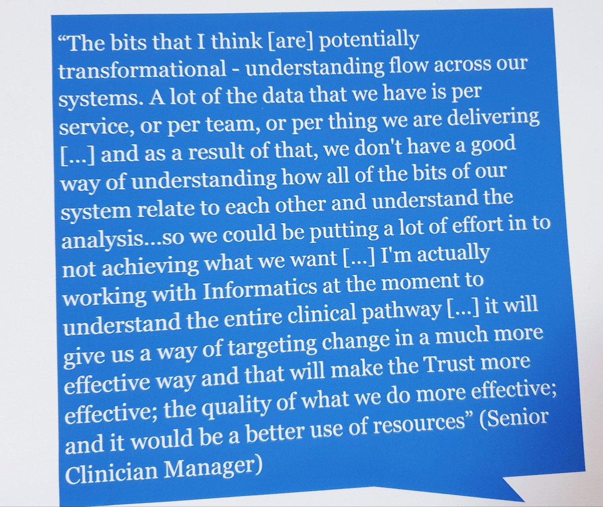 kurtstat's tweet image. Great quote from the Mind the Gap #advancingappliedanalytics project. This is right down the middle of @RogerLMartin&apos;s idea of &apos;inter-domain complexity&apos;, I think.