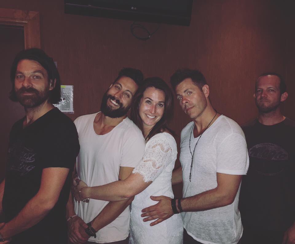 AmandaJoDJ's tweet photo. Think I need an #AwkwardProm @OldDominion update! They’re sitting down with @ColtonBradford this morning at 10AM on @TheBull1017 & @NECN FB Live! happy fri-yay! https://t.co/TNYOpJCr72