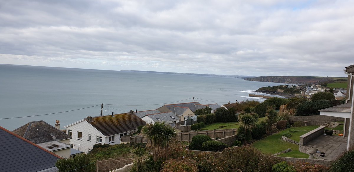 Today it stopped raining long enough to enjoy the view from site <a href="/Originbifolds/">Origin Global</a> windows and doors required for a #renovation #Cornwall
